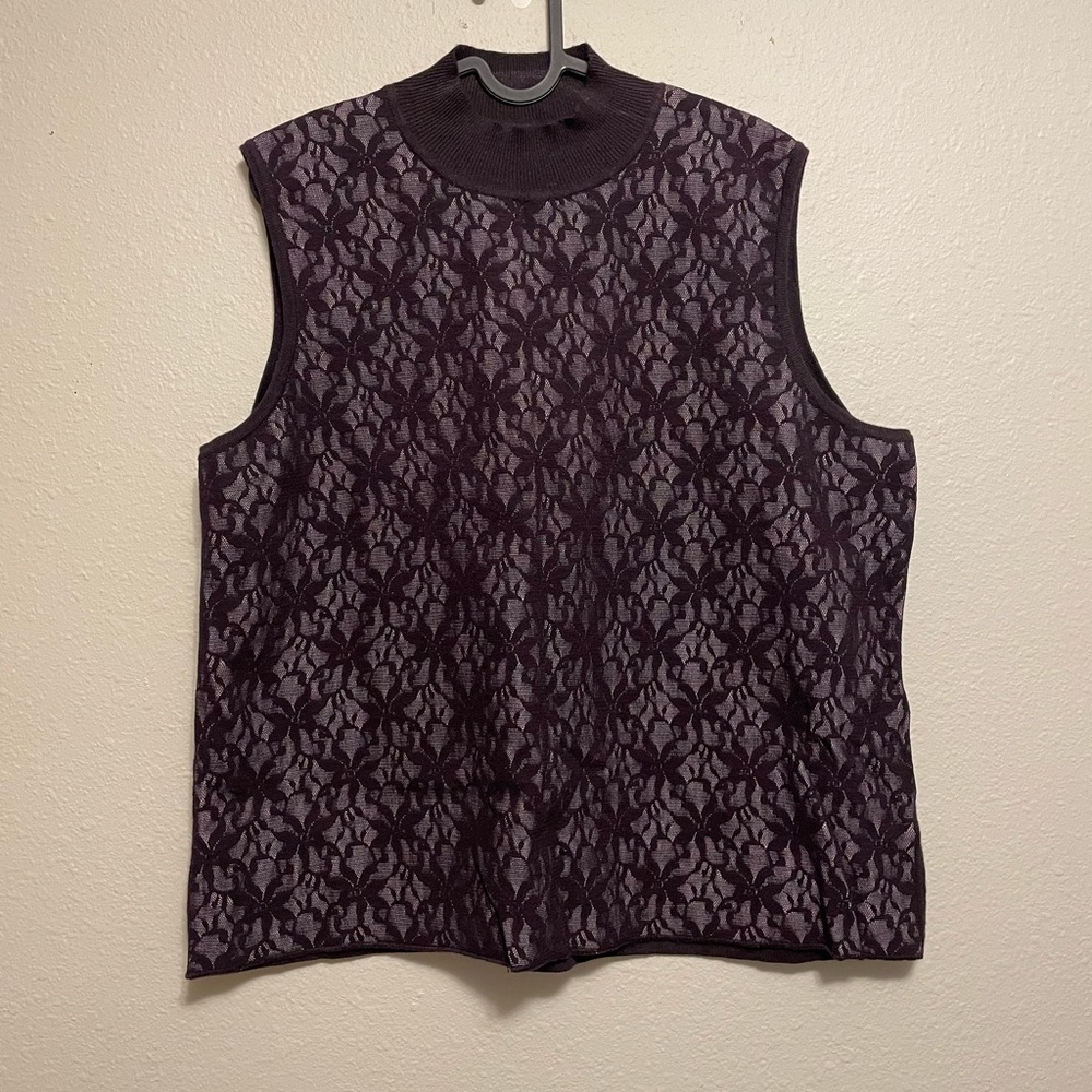 NWT Norton McNaughton Lace Top